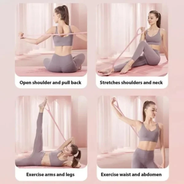 Figure 8 Yoga Stretch Resistance Band
