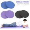 Round Yoga Knee & Elbow Support Pads Set
