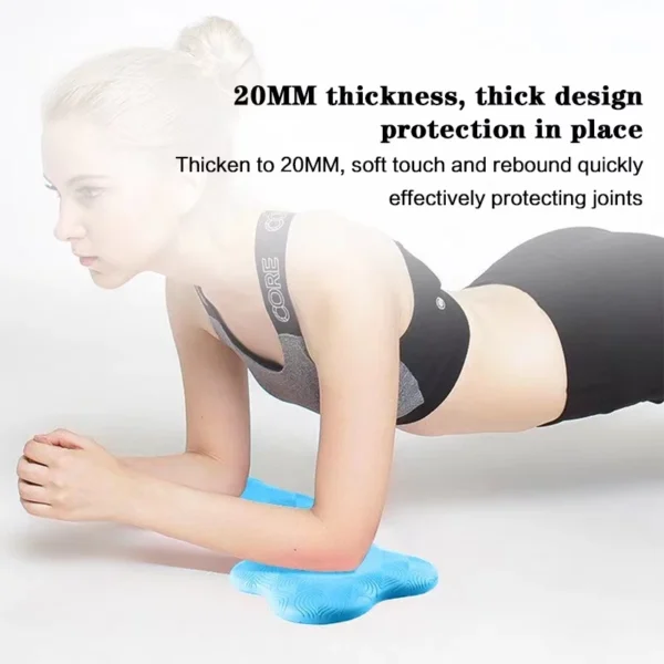 Flower Shaped Yoga Knee & Wrist Support Pad Set