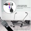Adjustable Resistance Hydraulic Rowing Machine