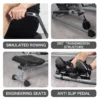 Adjustable Resistance Hydraulic Rowing Machine