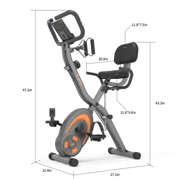 Foldable Magnetic Exercise Bike