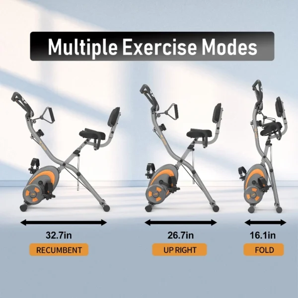 Foldable Magnetic Exercise Bike