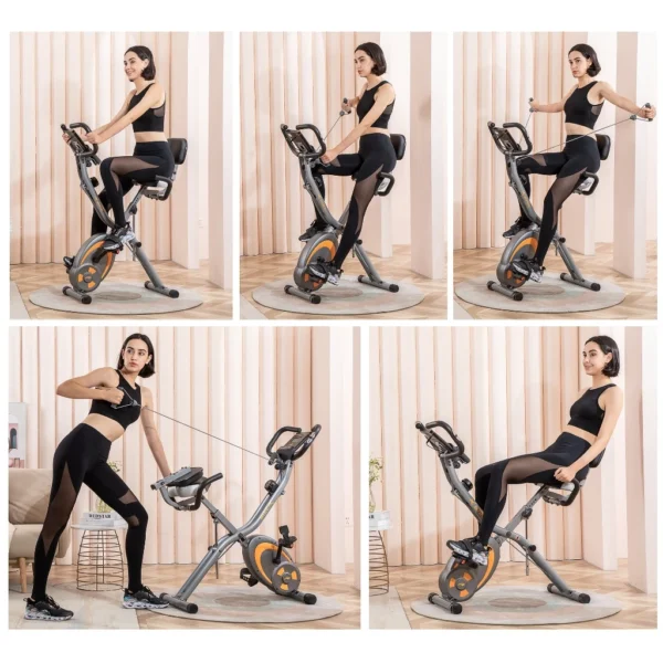 Foldable Magnetic Exercise Bike