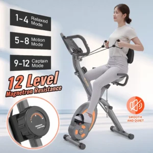 Foldable Magnetic Exercise Bike