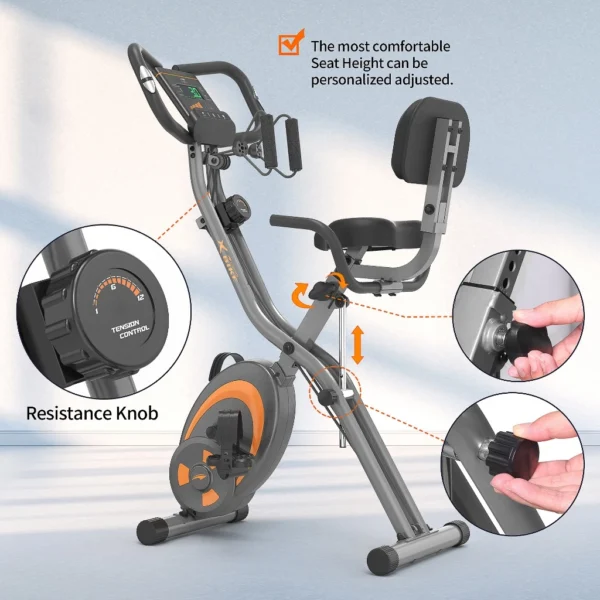 Foldable Magnetic Exercise Bike