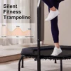 Fitness Rebound Trampoline with Adjustable Handlebar