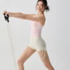 Women Ruched Sports Shorts