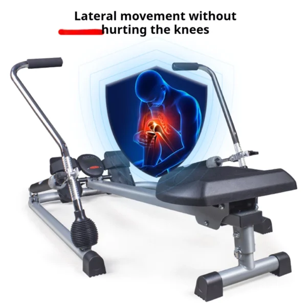Adjustable Resistance Hydraulic Rowing Machine