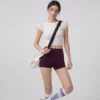 Women Cropped Sports T-Shirt