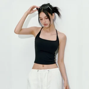 Women Halter Sports Tank Top