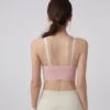 Women Contrast Strap Sports Bra