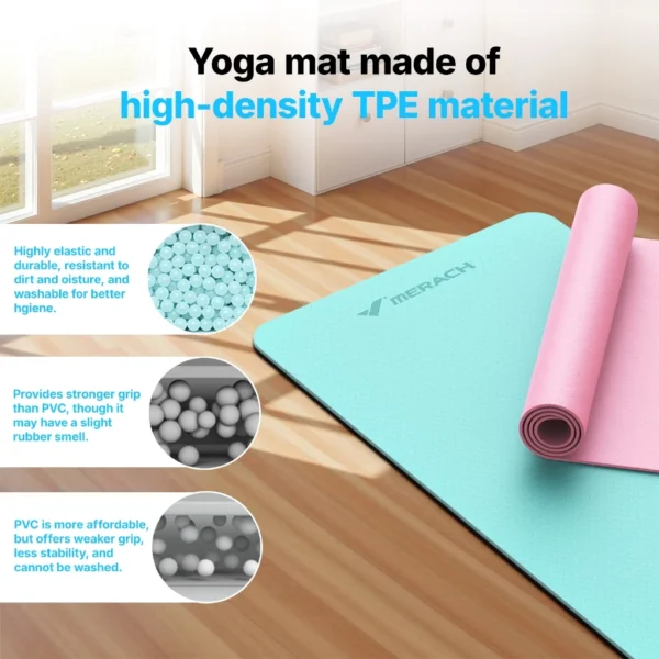 Anti Slip 6MM Yoga Exercise Mat