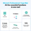 Anti Slip 6MM Yoga Exercise Mat