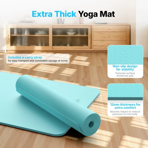 Anti Slip 6MM Yoga Exercise Mat