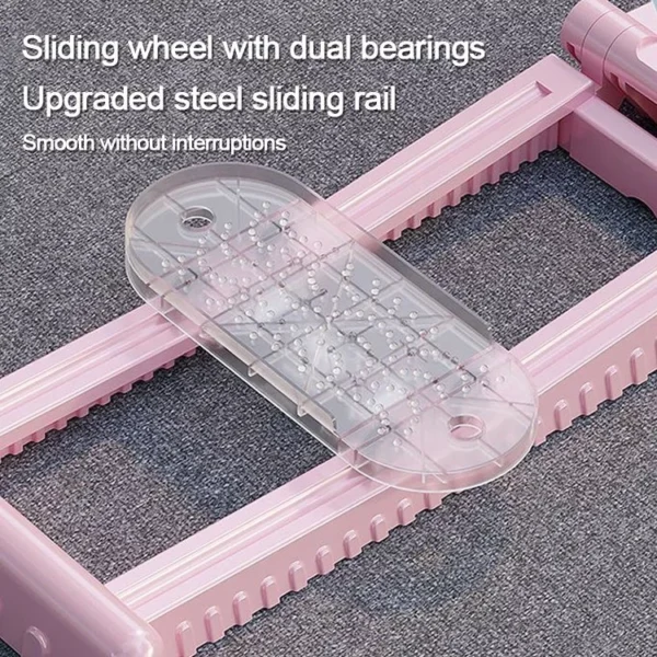 Sliding Leg Trainer with Resistance Track