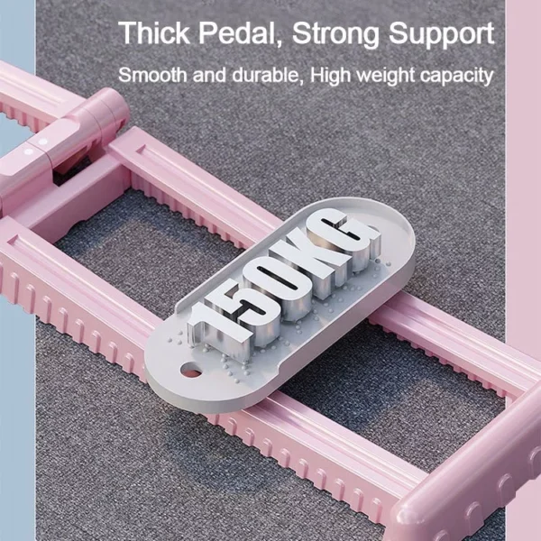 Sliding Leg Trainer with Resistance Track