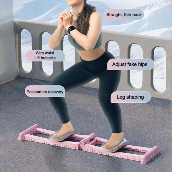 Sliding Leg Trainer with Resistance Track