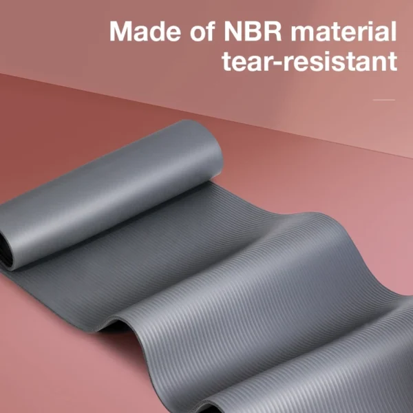 NBR 8mm Anti Slip Yoga Mat
