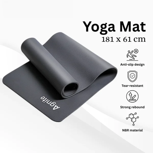 NBR 8mm Anti Slip Yoga Mat