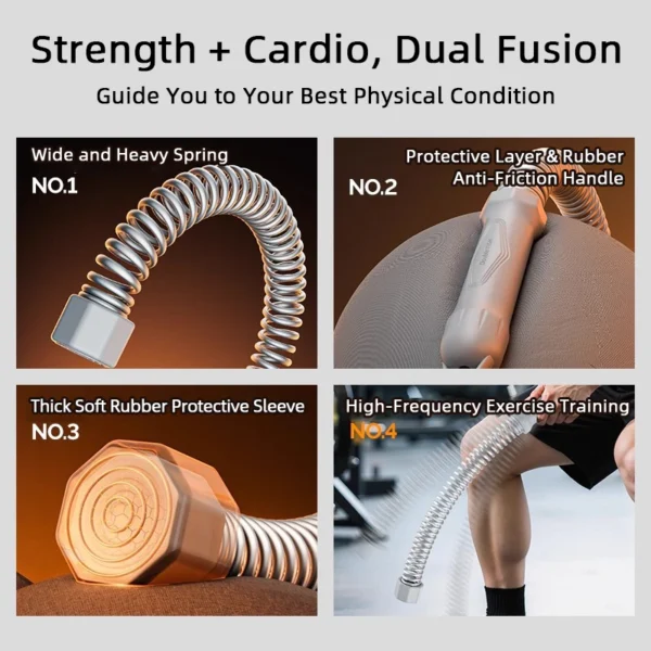 Wireless Battle Rope Strength Trainer