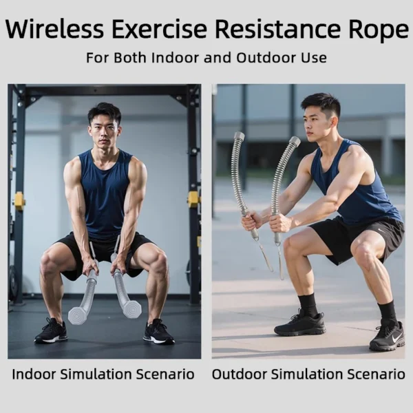 Wireless Battle Rope Strength Trainer