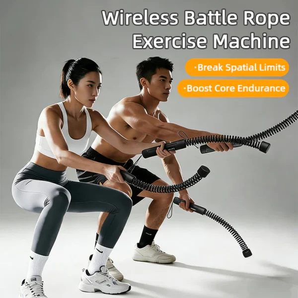Wireless Battle Rope Strength Trainer