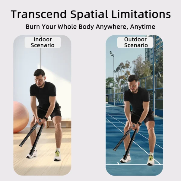 Wireless Battle Rope Strength Trainer