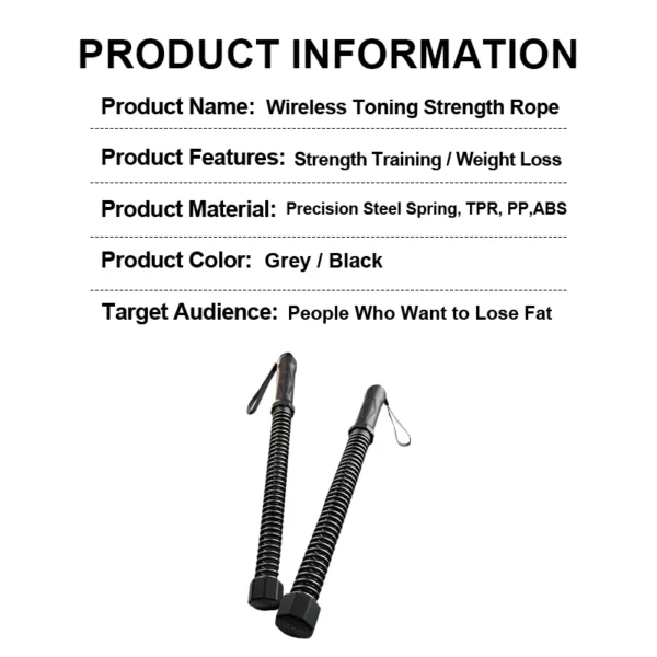 Wireless Battle Rope Strength Trainer