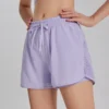 Women 2 in 1 Quick Dry Sports Shorts