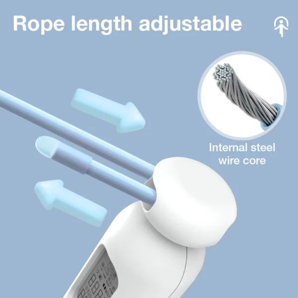 Smart Cordless Skipping Rope with Digital Counter